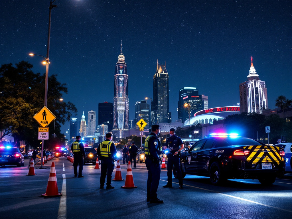 Pasadena Police Department DUI Checkpoint